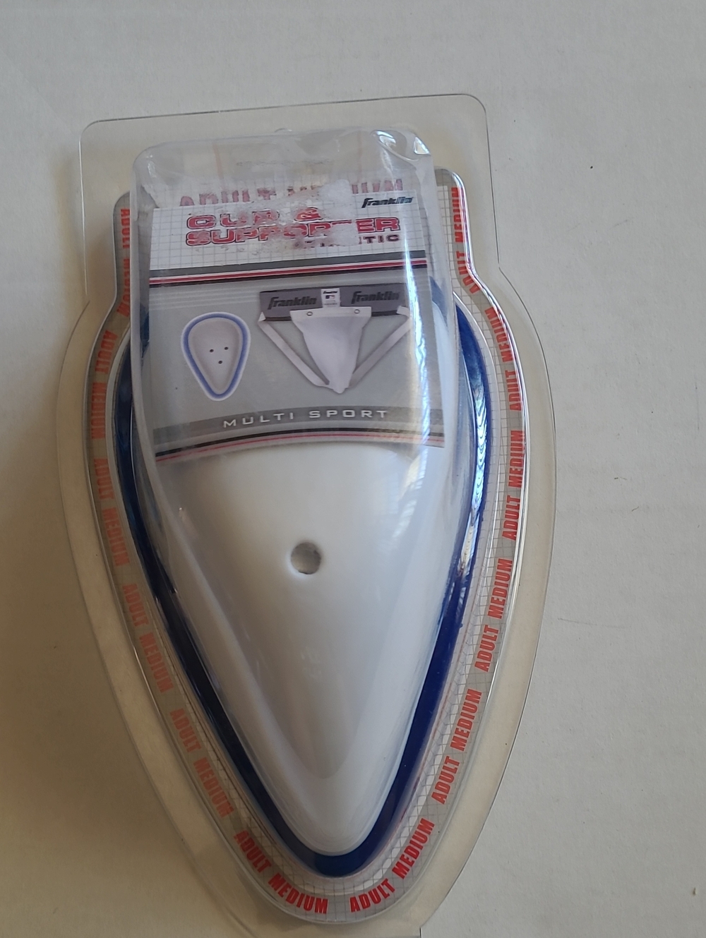 Franklin Sports Athletic Cup & Supporter Adult Medium Size New